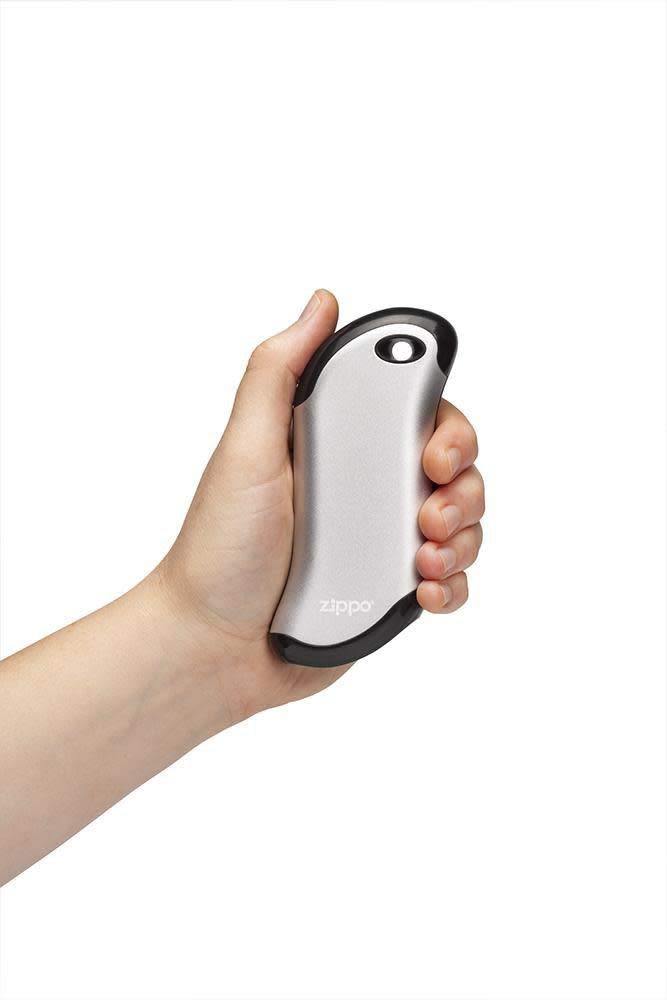 Amazon.co.jp: Zippo Silver HeatBank 9 s充電式ハンドウォーマー